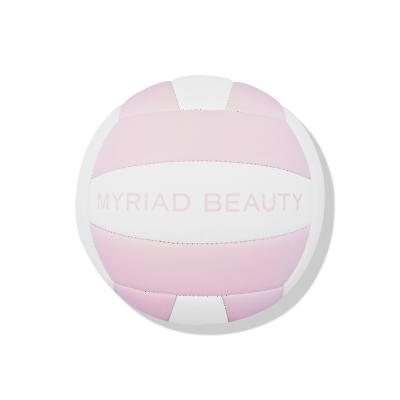 China Personalized Pink Volleyball For Girls Soft PU Customized Logo Volleyball Vb09 for sale