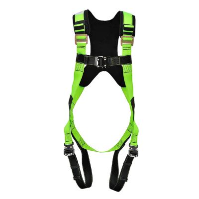 China Professional Adjustable Insulated Work Safety Belt Full Body Harness Safety For Working At Height Climbing Construction Jobs for sale