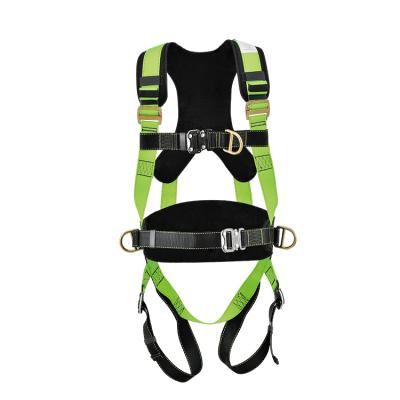 China Hotsale 45mm High Strength Polyester Styles Construction Scaffold Work Safety Fall Arrest Full Body Safety Working Harness Belt for sale