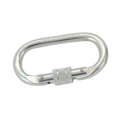 China High Quality High Tensile Exterior Alloy Steel Carabiner Oval for sale