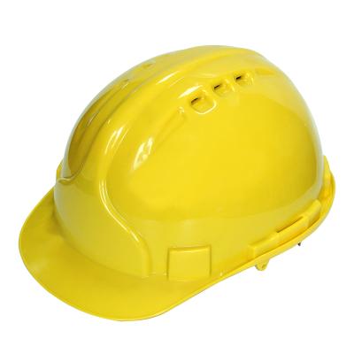 China CE EN397 HDPE or ABS construction safety ABS or HDPE hard hat duct work safety helmet for outdoor work for sale