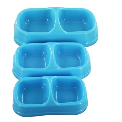 China Factory Direct Sustainable Wholesale Healthy Pet Double Feeding Bowl Pet Bowl For Cat Dog for sale