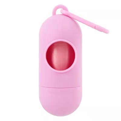 China New Design Pet Waste Bag Plastic Pet Garbage Waste Bag Plastic Pet Waste Capsule Dispenser Stocked Cleaning Type for sale