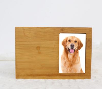 China Viable Pet Memorial Photo Urn Pet Urn Custom Pet Urn Box for sale