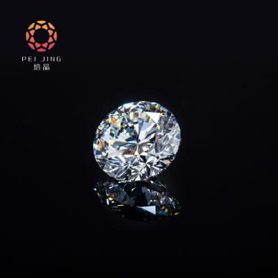 China Ready To Ring Jewelry Pendant Bracelet Earring 0.6ct DEF CVD Synthetic Diamond Supplier Developed By Diamond Stock Big Size Lab Developed Round Cut HPHT CVD Lab for sale