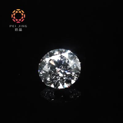 China Jewelry Making Ring Henan Factory Fawless Lab Developed Synthetic Pendant Bracelet Earring Diamonds 0.7ct 0.8ct Round Cut Diamond Cheap Loose Diamond DEF VVS-SI for sale