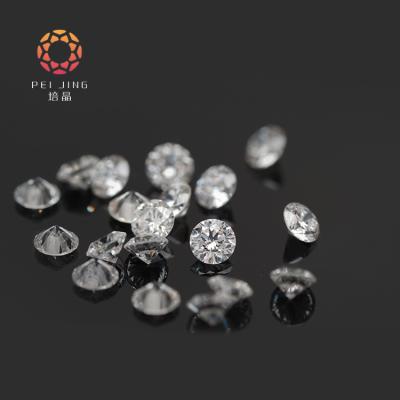 China Making Jewelry Pendant Bracelet Earring Ring Top Quality White Color 0.8mm-1.25mm CVD Small Size Round Cut HPHT Loose Diamond Wholesale Price Lab Developed Real for sale