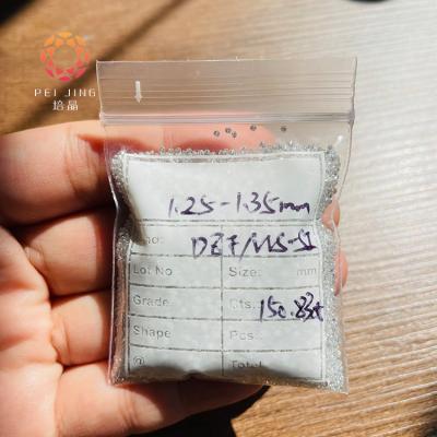 China Wholesale Lab Developed Diamond 0.02 CT HPHT Lab Created CVD Diamond For Ring Diamond 1.25-1.8mm G VS-SI1 Melee 1.25-1.8mm for sale