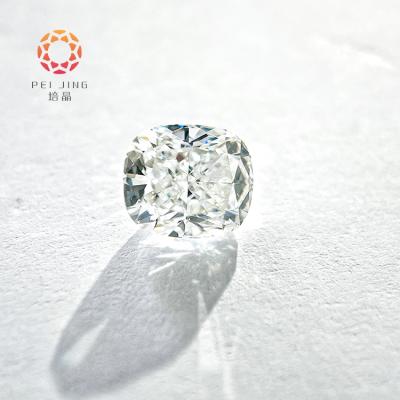 China Jewelry Making Pendant Earring Ring Ring Fancy Shape Cushion Cut Lab Grown Diamond White Color 1.5ct CVD Synthetic HPHT Diamond Price Per Carat Lab Grown for sale