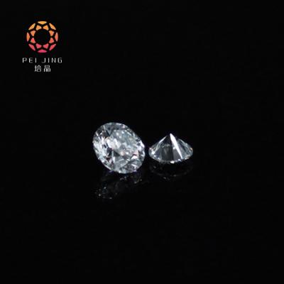 China best sale VVS1 round brilliant cut g cut vvs CVD lab developed diamond certified hpht created synthetic diamonds 0.003-0.12 carat for sale