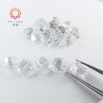 China White Diamond Rough Diamond For Sale Uncut Earring China Manufacture Lab Developed HPHT Good Quality for sale