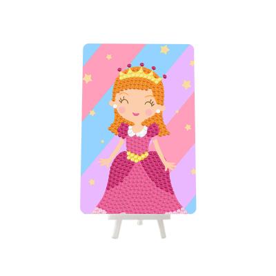 China Princess Painting Diy Hand-Made Diamond Painting With Bracket For Children And Adults From Cartoon Makers for sale