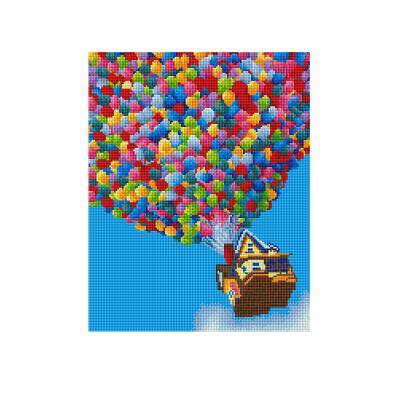 China 40*50cm Environmental Friendly DIY 5D Diamond Painting Kit Colorful Balloon Painting Diamond Embroidery Cross Stitch Crafts For Wall Decor for sale