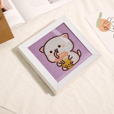 China Customization Personalized Diamond Painting 18x18 Kids Decorative Children's Room Diamond Dot Paintings for sale