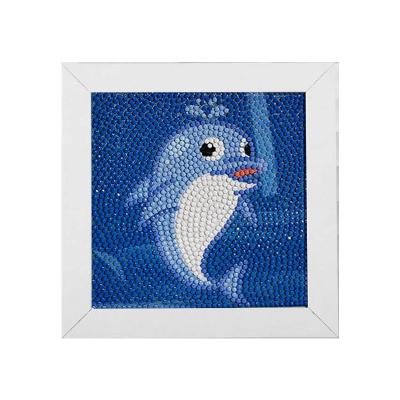 China Hot Sale 5D Diamond Painting Personalized Customization For Kids Diamond Art Kits With Frame Easy To DIY Gem Art By Numbers for sale