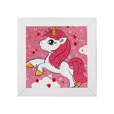 China Newest Style CREATIVE Diy Handmade With Frame Children's Cartoon Diamond Painting For Kids Diamond Painting Decor Full Drill for sale