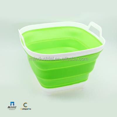 China Viable collapsible plastic 16L bucket for sale