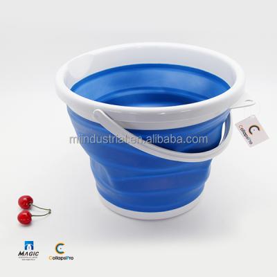 China Viable collapsible plastic 10L bucket for sale