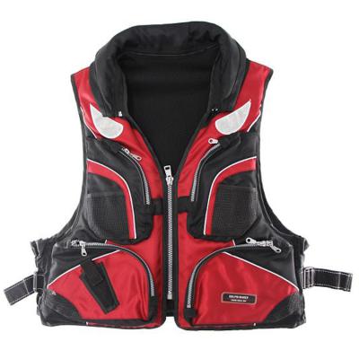 China Wholesale Adult Fishing Price Floating Aid Sailing Vest Belt 100 N Marine Personalized Fishing Life Jacket For Sale for sale