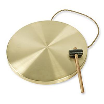 China Factory Supply Traditional Copper Brass Gong Hot Sale Marine Brass Gong Handmade Gong For Marine Safety Use for sale