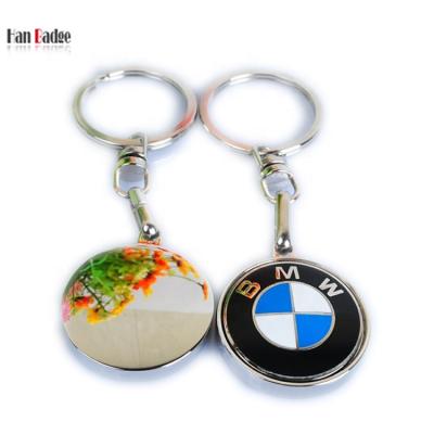 China High Quality Metal Custom Design Key Chains Die Struck Hard Enamel Key Ring Gold Metal for sale