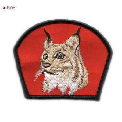 China FREE Sustainable Custom Design Customized Badge Heat Press Embroidery Patch Iron On Patches Applique for sale