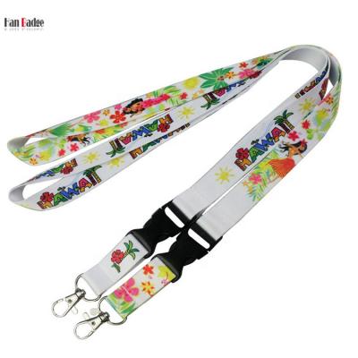 China Promotional Gift High Quality Loose Custom Sublimation Printing Logo Polyester Lanyards Customized Design for sale