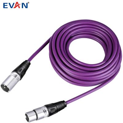 China Wholesale colorful speaker xlr 3P plug male to female balanced xlr connector 3 pin XLR cable for sale