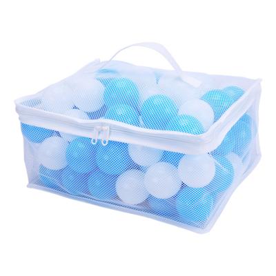 China Kids Toy Pit Balls Colorful Bpa 55mm Sports Blue Cheap Plastic Crush Proof Plastic Ocean Mini Ball Pit Balls for sale