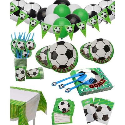 China 2021 Cool Party Decorations Football American Football Birthday Theme Sports Consumables Lot for sale