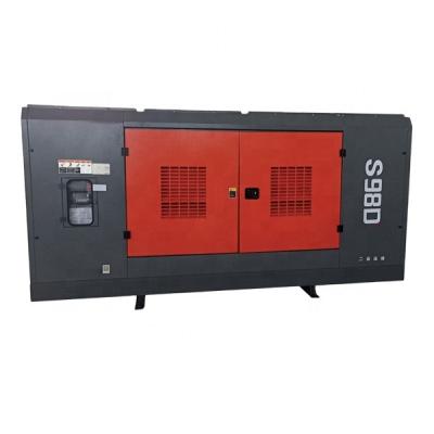 China Factory price S98D lubricated screw air compressor direct price in Tanzania for water well drilling rig for sale