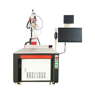 China Automatic Fiber Laser Welding Machine with Cypcut Control System and 50Hz-5KHz for sale