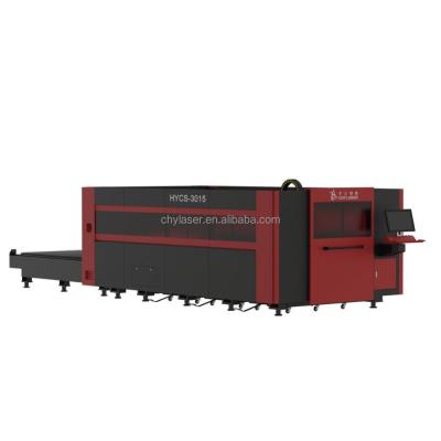 China Raycus IPG Laser Source 2024 Stainless Steel Carbon Steel Fiber Laser Cutting Machine for sale