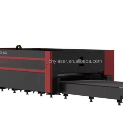 China 6000W 8KW 20KW Exchange Table Fiber Laser Cutting Machine for Precision Metal Cutting for sale