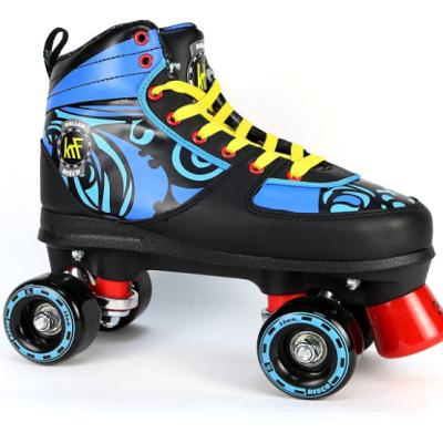 China Factory Wholesale Rubber Slalom Hard Boot Freestyle Integrated Roller Skates For Kids for sale