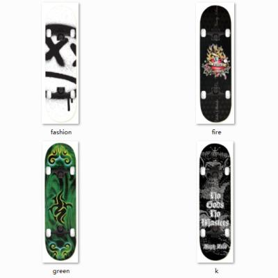 China New Popular Customized Maple Wood Skateboard With Full Deck For High Speed ​​Skate Board 80*20cm for sale