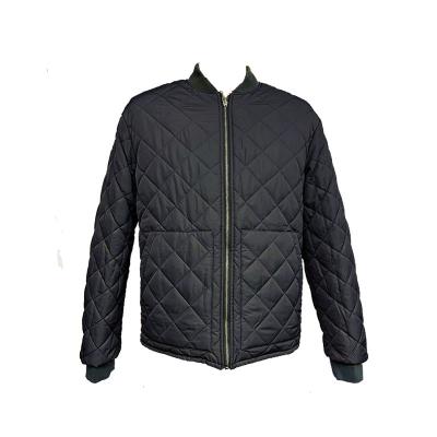 China Fashion Solid Color Winter Wateresister Windproof Fast Shipping Mens Quilted Coat for sale