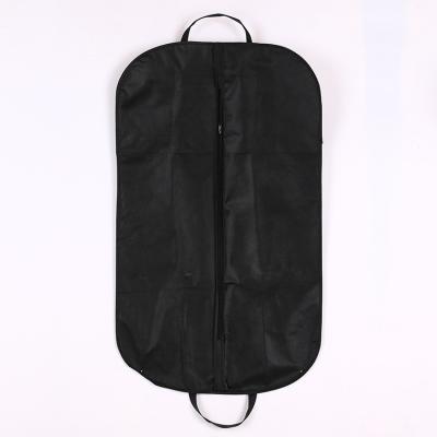 China Competitive price eco-friendly recyclable custom logoblack biodegradable garment cover bag for sale