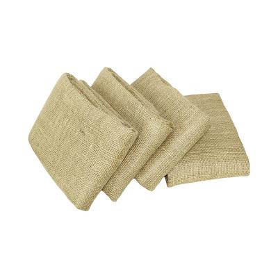 China Durable cotton craft burlap potato sack run sack made from strong rugged natural eco-friendly hessian hessian for sale