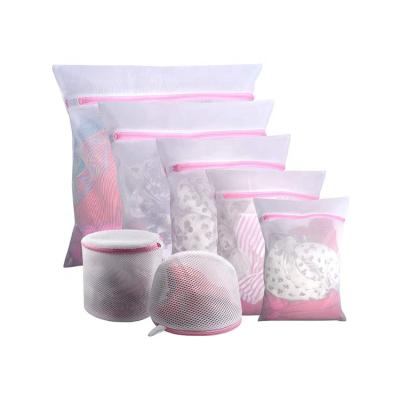 China Country Mesh Laundry Bags For Delicate With Zipper Travel Premium Storage Organize Bag Clothing Wash Bags For Laundry for sale