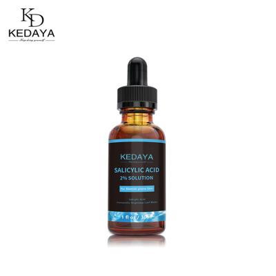 China Skin Revitalizer Kedaya OEM ODM 30ml Remove Acne And Clean Pore Skin Care 2% Salicylic Acid Face Serum for sale