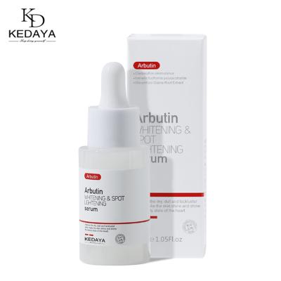 China Natural Skin Revitalizer Kedaya OEM Private Label Skin Care Company Arbutin Whitening Spot Brightening Repairing Face Serum for sale