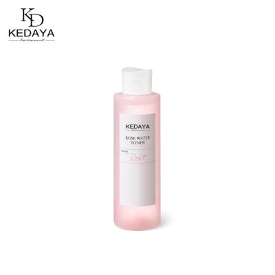 China Kedaya Manufacturer Oem Private Label Hot Seller Pure Organic Hydrosol Rose Water Face Toner 100% Moisturizing Skin Care for sale