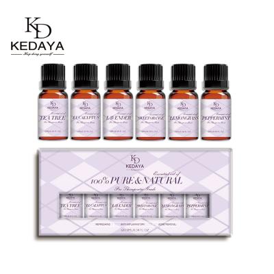 China Skin Revitalizer Kedaya Manufacture Pure Natural 6pcs 100% Jasmine Freesia Rose Blend Essential Oil Bulk Set For Skin Care for sale