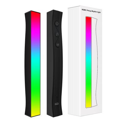 China 20 Modes Modern Light Music RGB TV Atmosphere Symphony Gaming Light Post Rhythm Recognition Ambient Lamp for sale