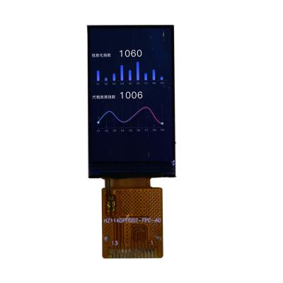 China custom slim wide view large screen digital clock led cabinet controller lcd display 1.14 for sale