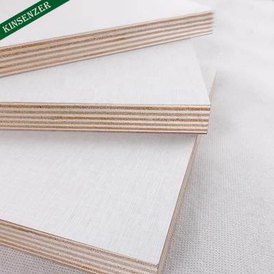 China Modern Best Quality 18mm White Melamine Plywood Price For Sale for sale