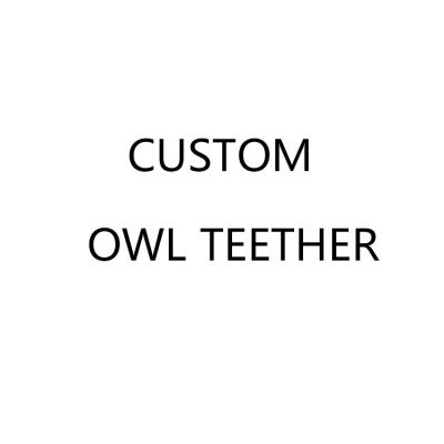 China Eco - Friendly Natural Rubber Silicone Baby Teether Gel Teether Owl Toys For Babies for sale