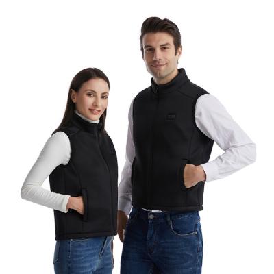 China Breathable Wholesale High Quality Winter Fashion Quick Heating Bodywarmer Vest With Heat Pads Power Bank for sale