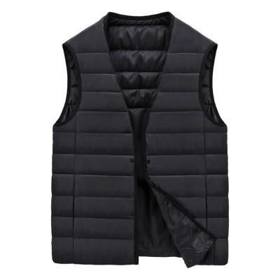 China Custom Made Breathable High Quality Polyester Neck Adjustable Winter Heated Bodywarmer for sale